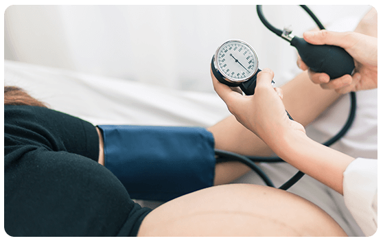 Check blood pressure hypertension