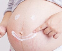 Healthy baby pregnancy skin